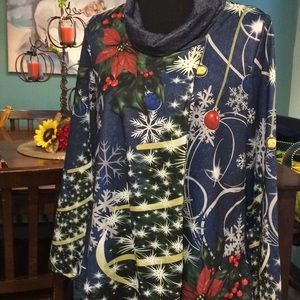 Adorable Christmas Top Size Med